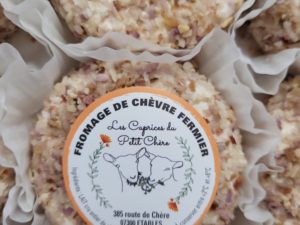Fromage Chèvre Frais « Ail et Echalotte » (Pièce)