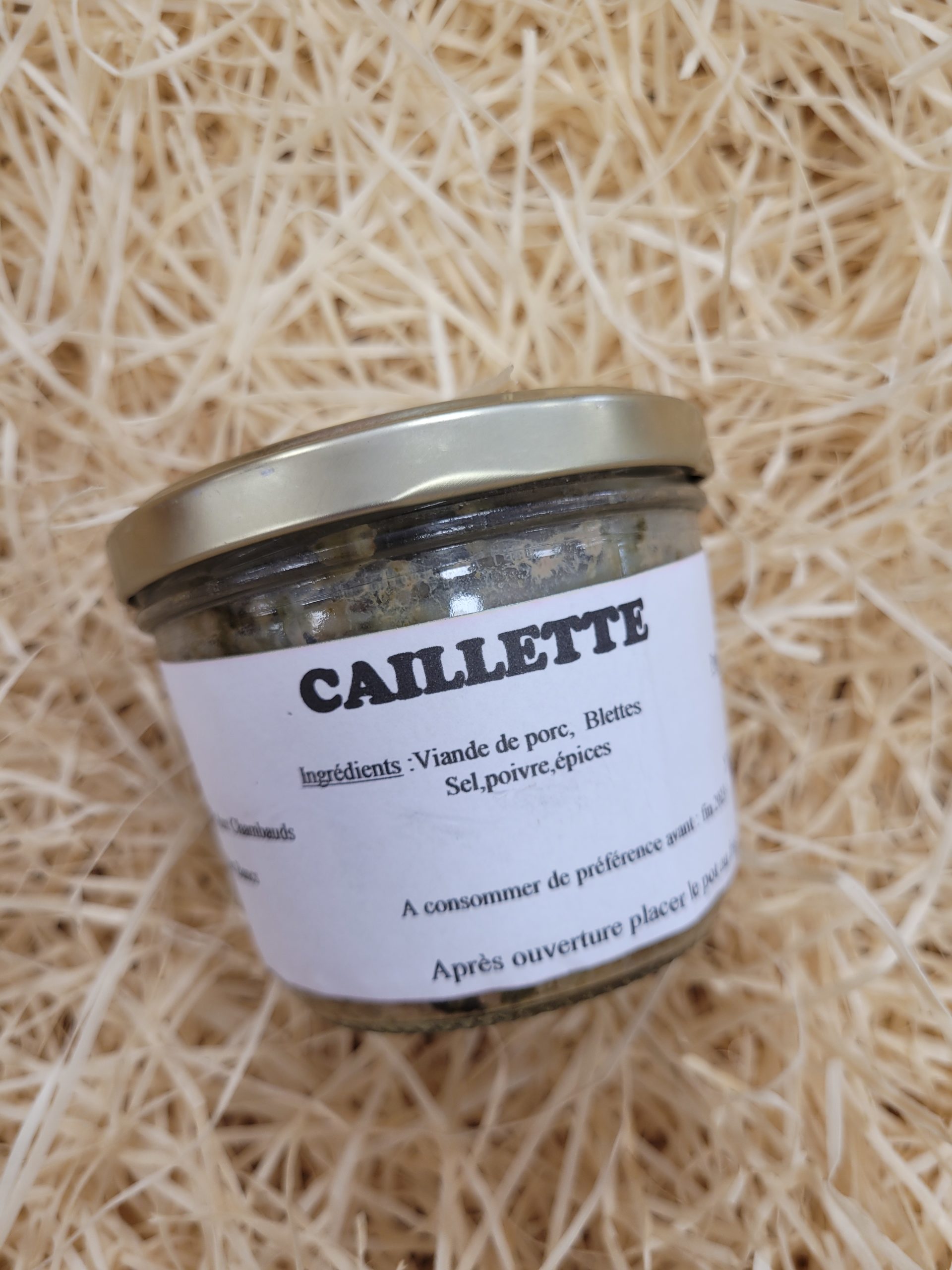Terrine – Caillette