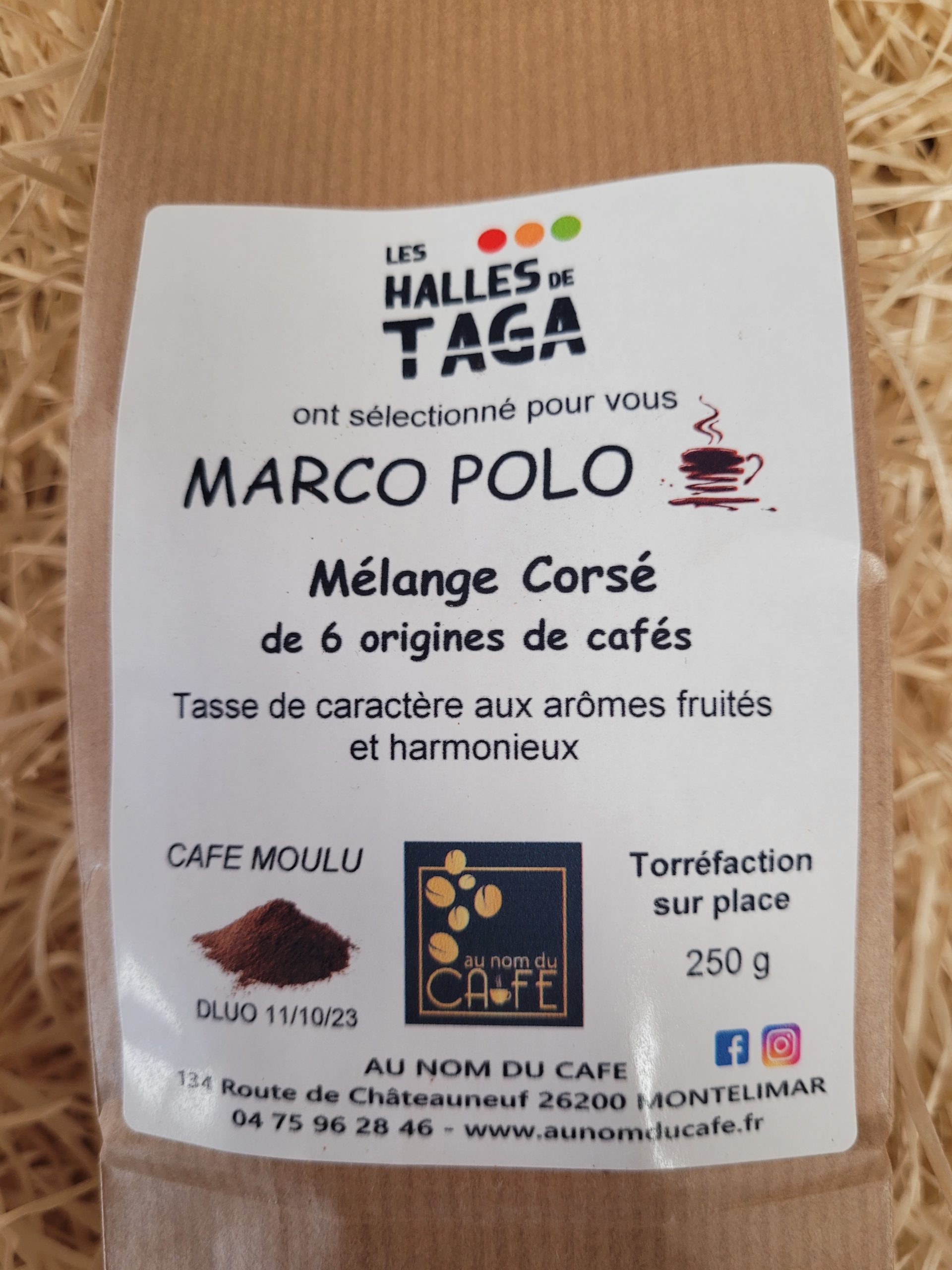 Café Marco Polo « Au Nom du Café » (250g)