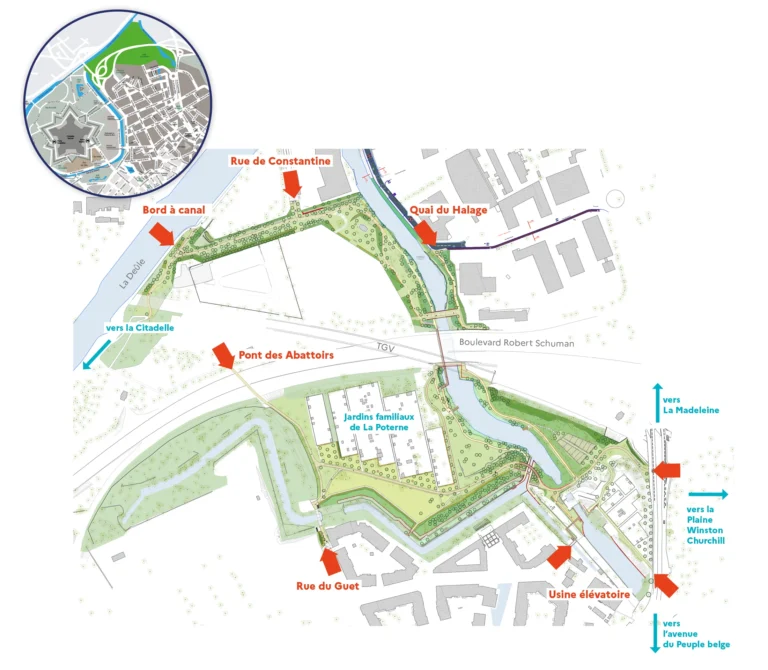 À Lille, la Basse-Deûle rouvre un corridor vert