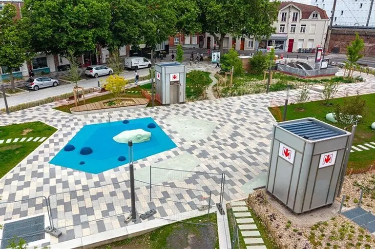 À Lille, la place Madeleine Caulier devient un jardin