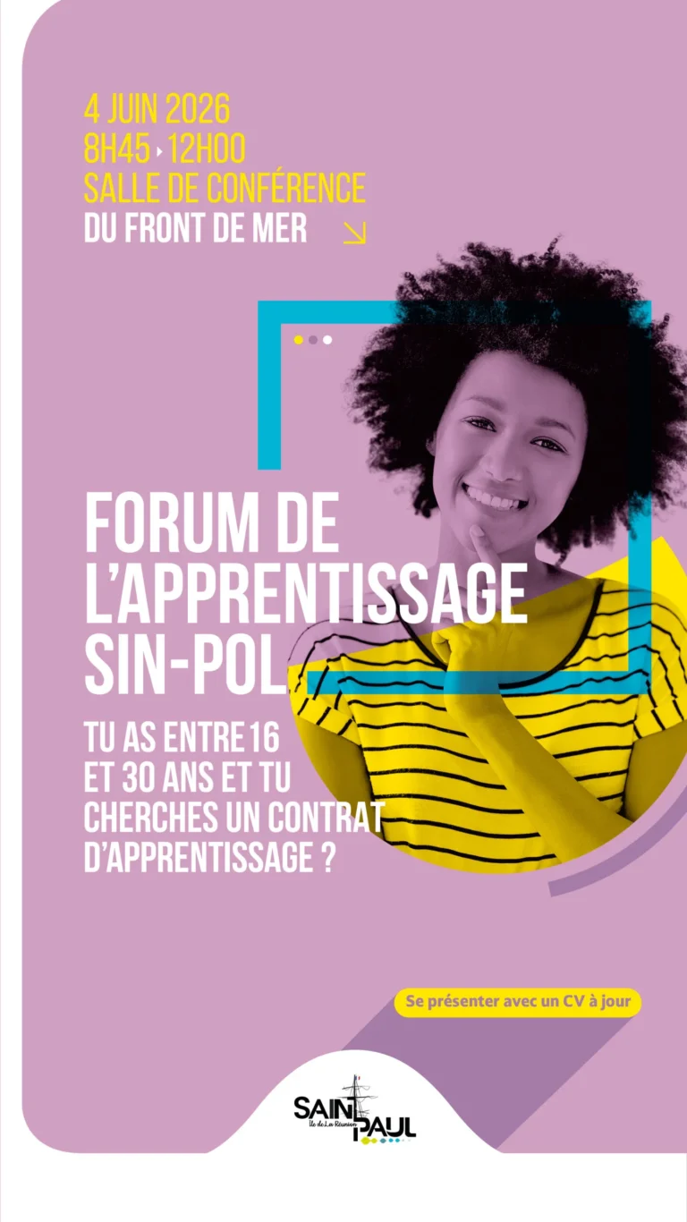 Apprentissage à Saint-Paul : des contrats municipaux ouverts aux 16-30 ans