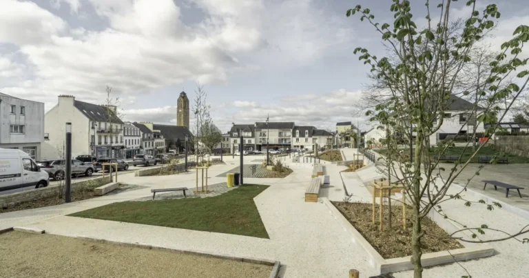 Guipavas : une nouvelle esplanade centrale pour les habitants