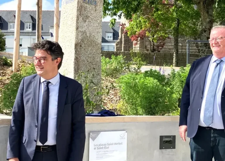 Guipavas : une nouvelle esplanade centrale pour les habitants