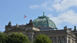 Façade et dôme du Théâtre municipal de Strasbourg, siège de l'Opéra national du Rhin