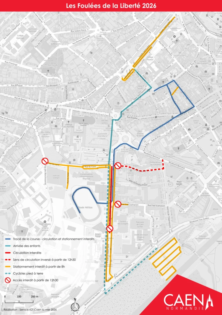 Marathon de la Liberté : l'essentiel pour circuler et vibrer à Caen