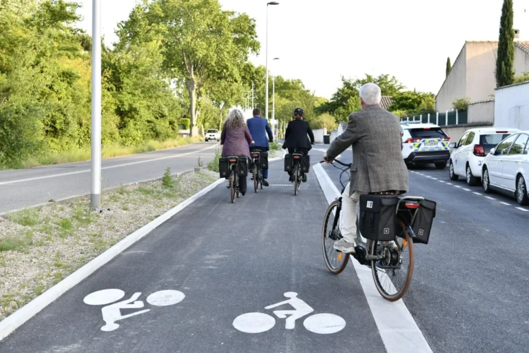 Montpellier : 5 km à vélo entre Prades et le tram