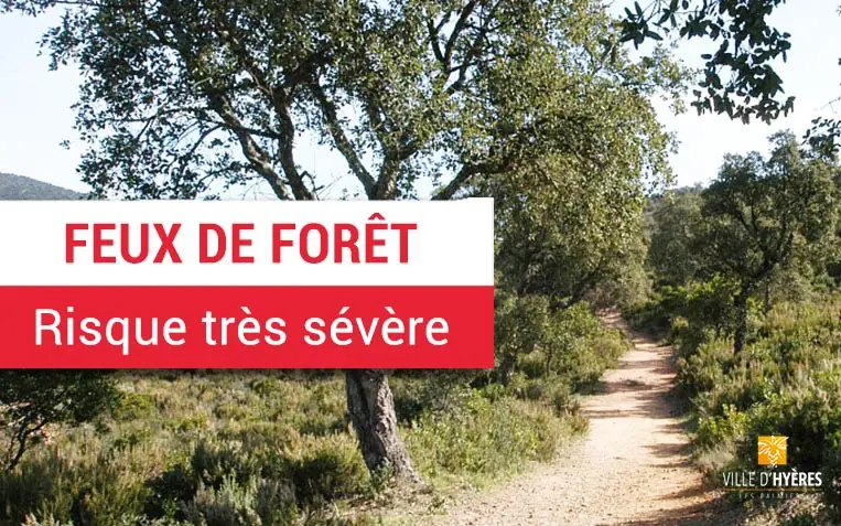À Hyères, le risque d’incendie ferme les massifs
