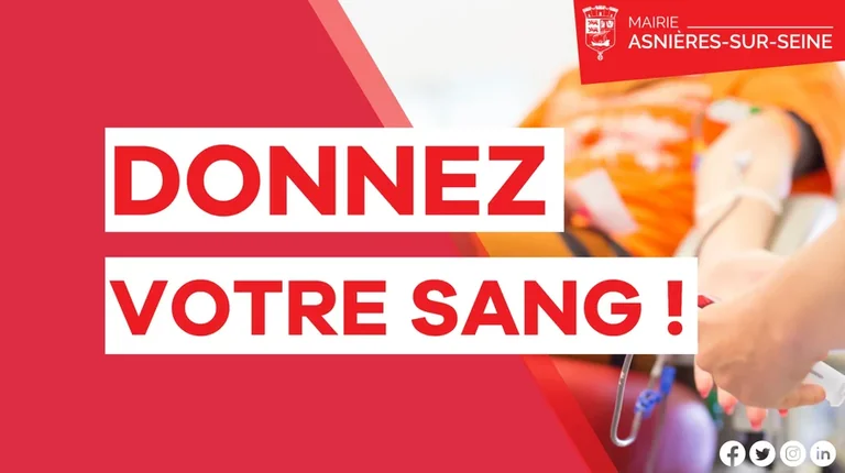 Don de sang à Asnières-sur-Seine : cinq heures le 17 août