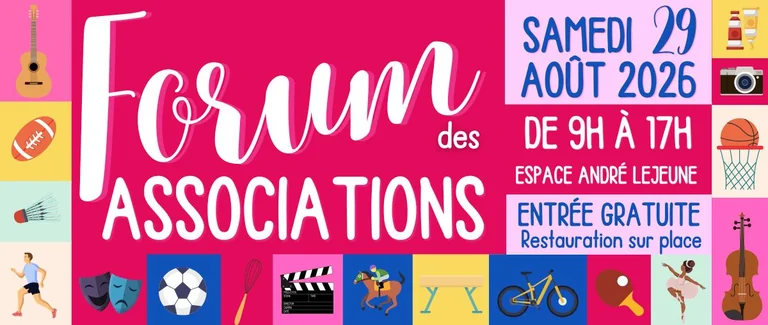 Guéret : le forum gratuit des associations revient le 29 août