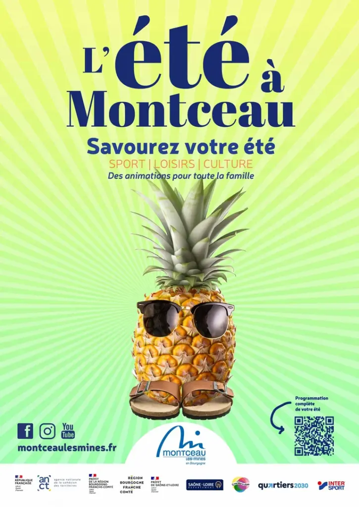 L’été à Montceau : 5 semaines gratuites dès le 6 juillet
