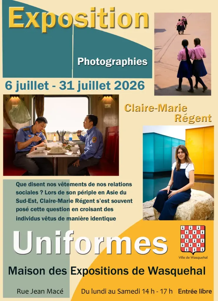 Wasquehal : « Uniformes » à découvrir tout juillet