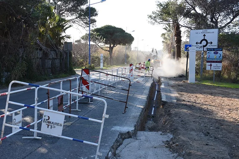 À Hyères, un long chantier face au risque de crue