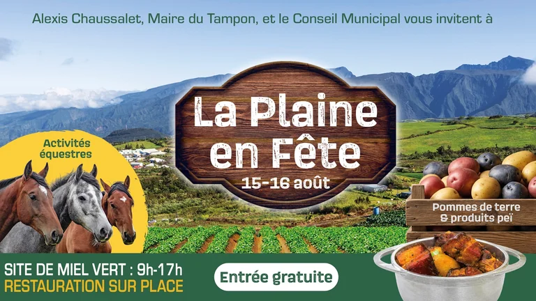 La Plaine en Fête : le programme complet au Tampon les 15 et 16 août
