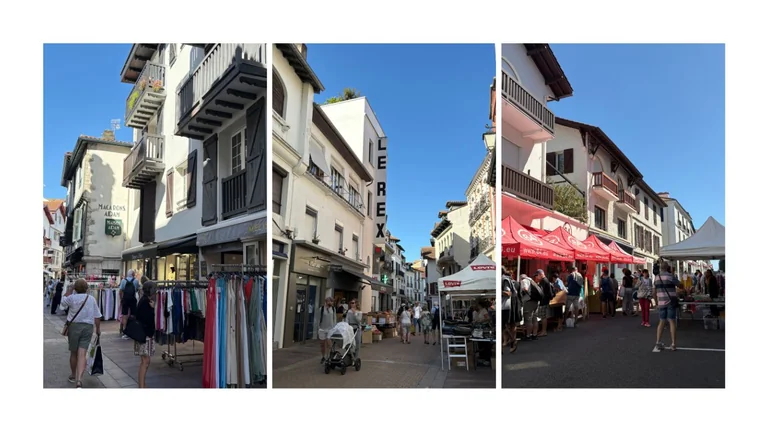 Saint-Jean-de-Luz : la braderie transforme le centre-ville