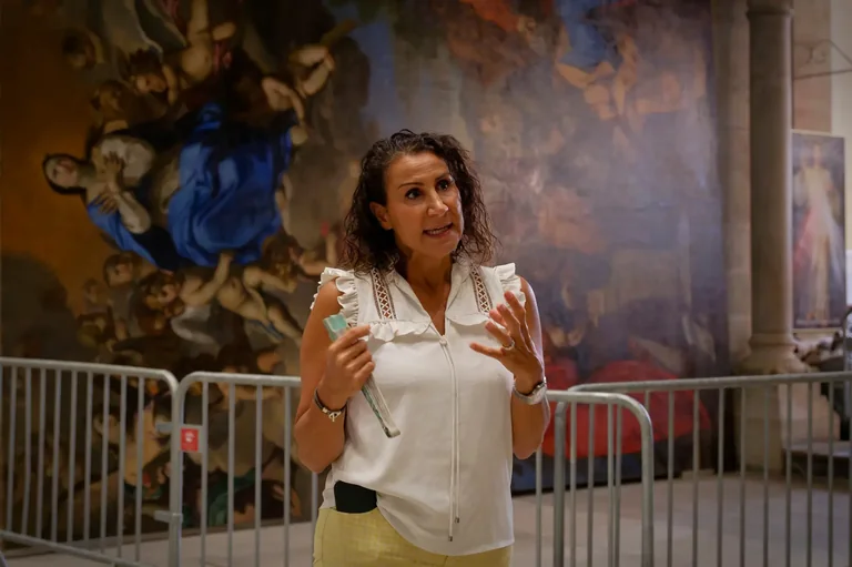 À Nîmes, un tableau géant reprend enfin de la hauteur