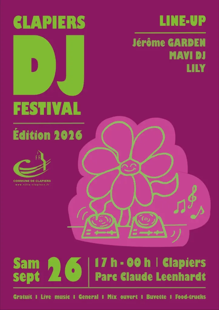 Clapiers : le DJ Festival revient au parc Claude Leenhardt, gratuit