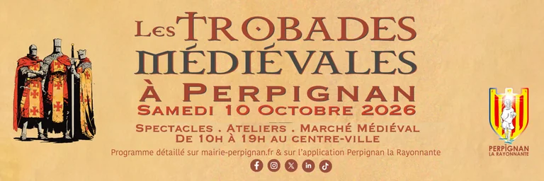 Perpignan : les Trobades Médiévales 2026 envahissent le centre-ville