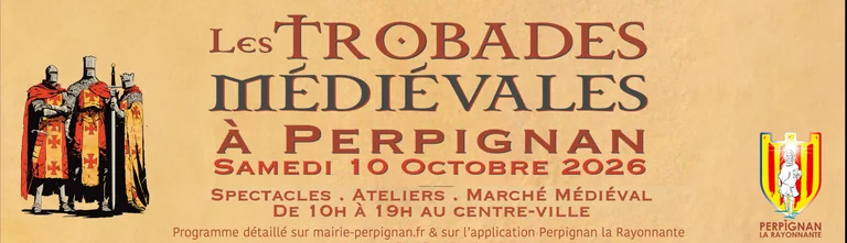 Perpignan : les Trobades Médiévales 2026 envahissent le centre-ville