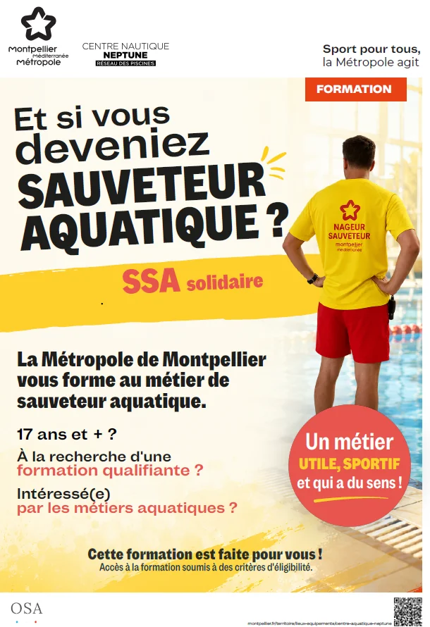 Montpellier : devenez sauveteur aquatique pour 118 € au lieu de 800 €