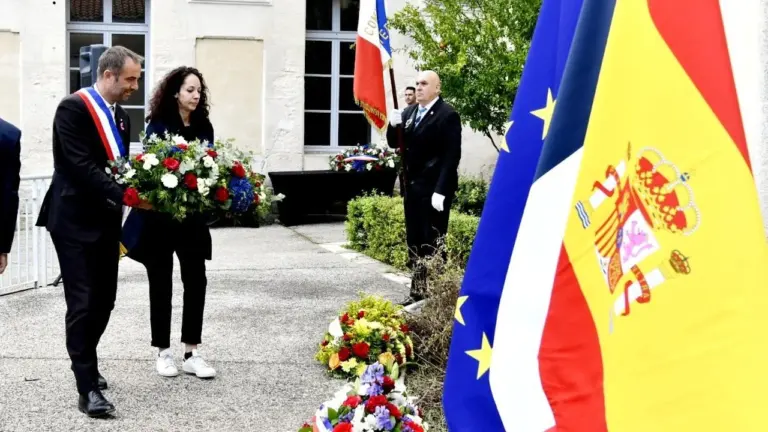 Montpellier : une stèle pour Élise et Henri Piñol, résistants espagnols