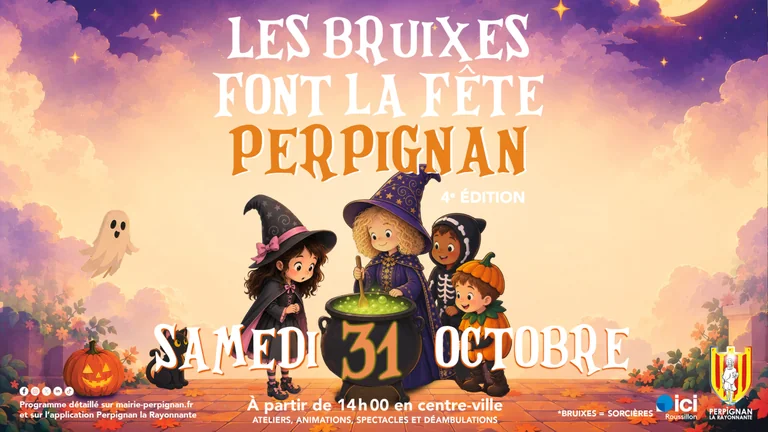 Perpignan : les sorcières envahissent le centre-ville le 31 octobre